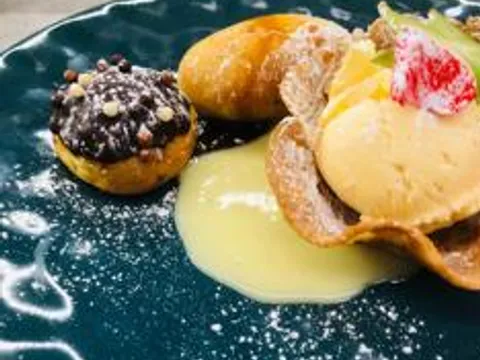 Dessertbord van de chef bij PAT-RON